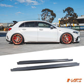 Side Skirts Bodykit for Mercedes - Benz A - Class W177 Hatch & V177 Sedan including A35 & A45S AMG 2018 - 2025 - Mars Performance